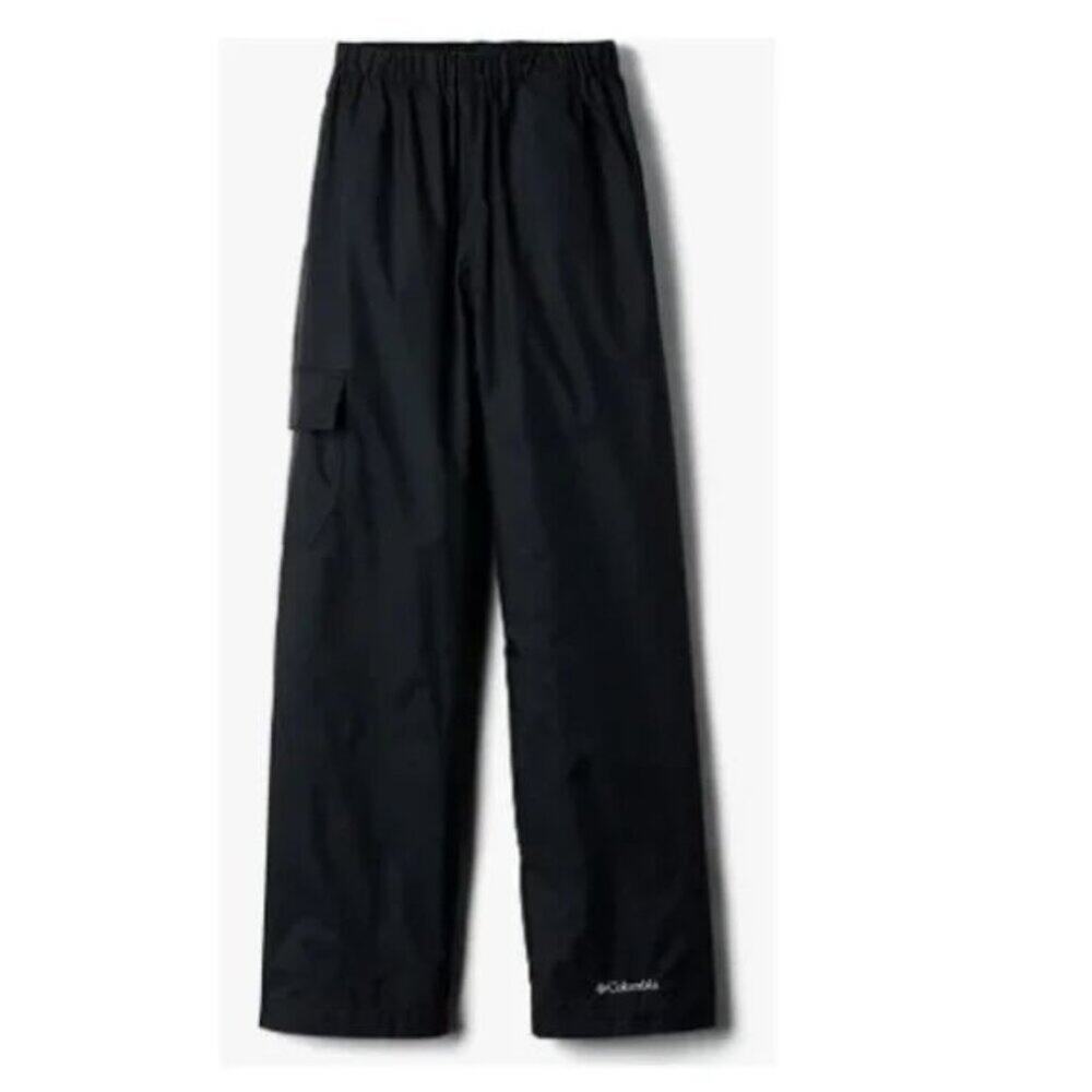 NWT Columbia Kids Pull-On Waterproof Cypress Brook II Pants in Black